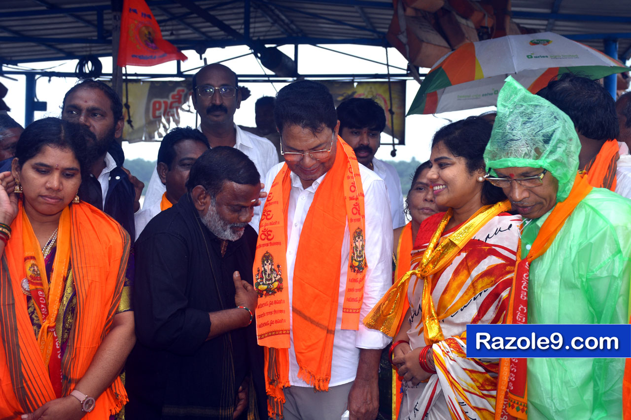 Razole Taluka Ganesh Nimajjanam